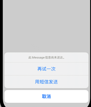 蠡县apple维修iPhone上无法正常发送iMessage信息