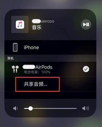 蠡县苹果14音频维修点分享iPhone14音频共享设置方法 