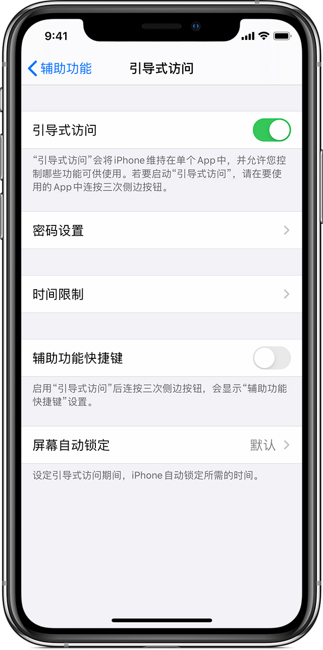 蠡县苹果手机维修分享如何在 iPhone 上退出引导式访问 