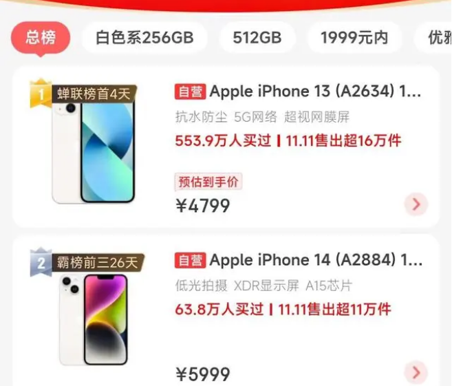 蠡县苹果14维修分享iPhone14配置不如同价位的安卓还能大卖 