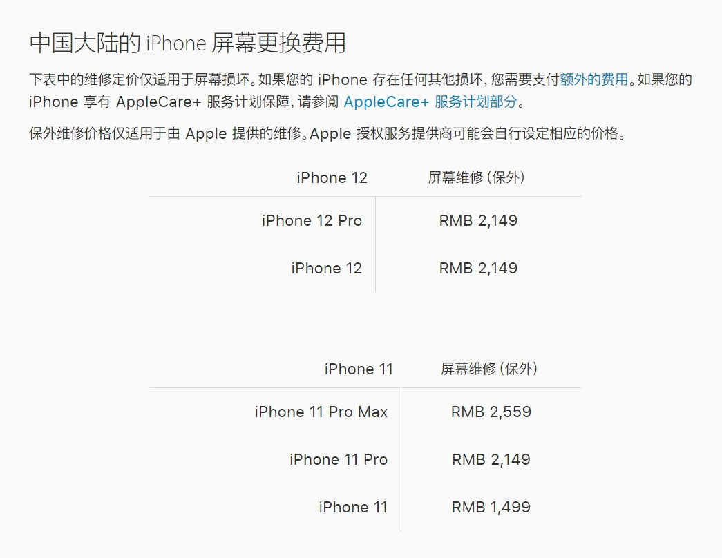 蠡县苹果手机维修分享iPhone 12/12 Pro 更换屏幕多少钱 